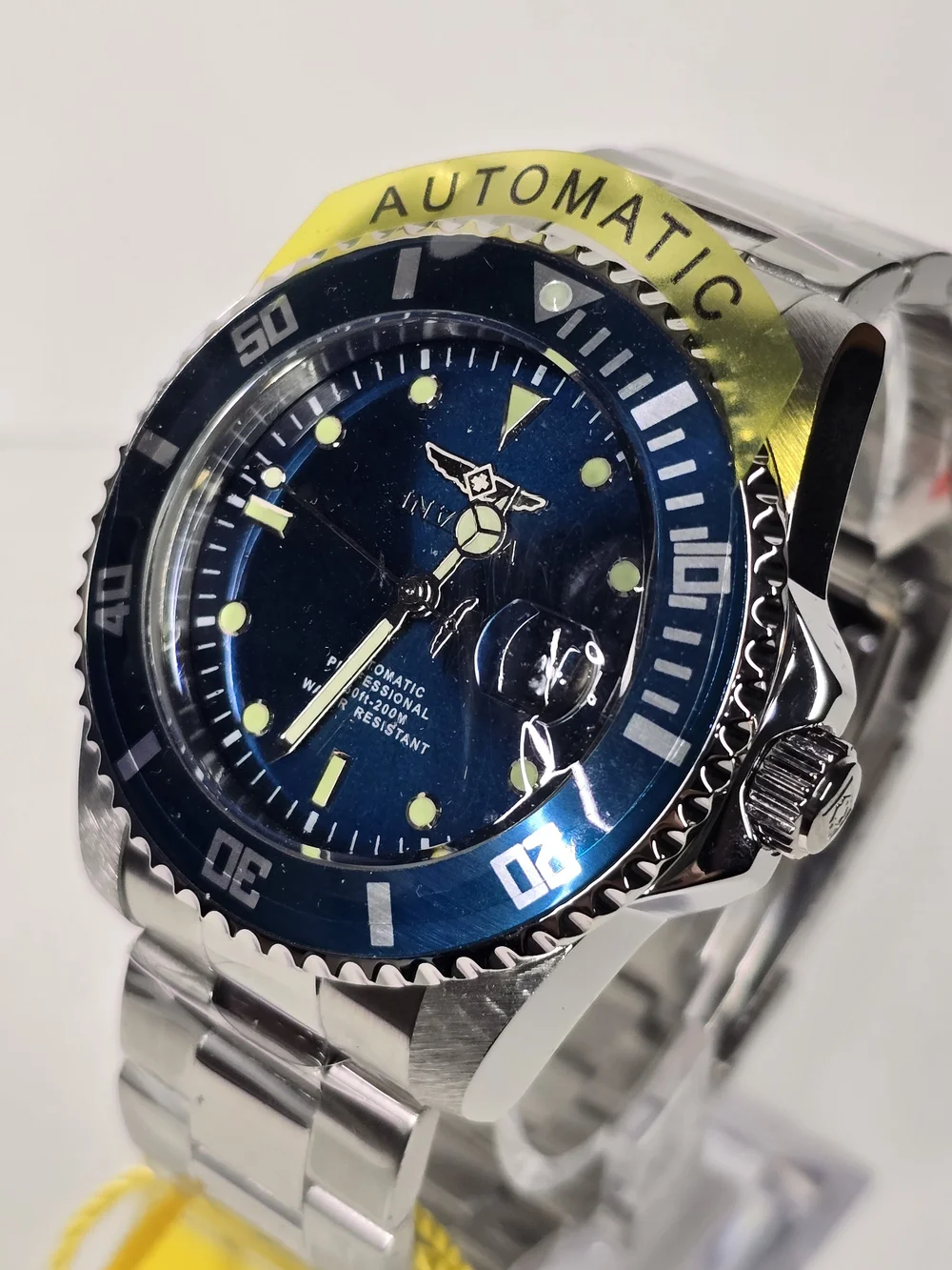 Invicta Pro Diver Harbornova Automatic Men's Watch - 44mm. Blue, Silver (36972)
